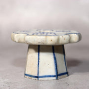 Korean Joseon White Porcelain Rice Cake Stand Used as Japanese Tea Ceremony1
