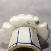 Korean Joseon White Porcelain Rice Cake Stand Used as Japanese Tea Ceremony6