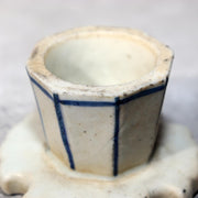 Korean Joseon White Porcelain Rice Cake Stand Used as Japanese Tea Ceremony10