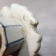 Korean Joseon White Porcelain Rice Cake Stand Used as Japanese Tea Ceremony11