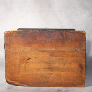 Japanese Shinto Inari Fox Statues with Wooden Zushi Shrine Edo Period Japan13