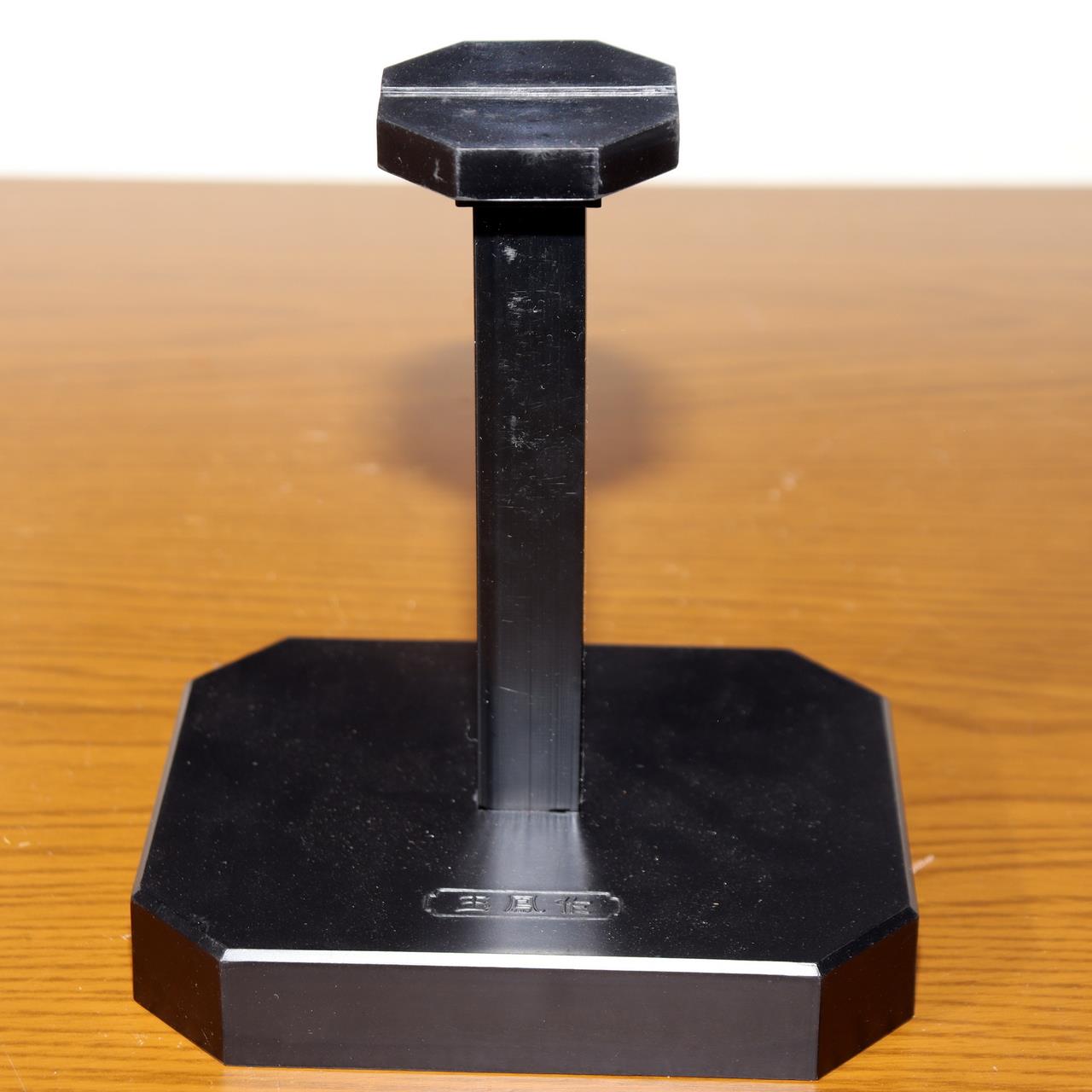 Japanese Samurai Kabuto Helmet Ornament with Stand & Black lacquer Box May Doll3