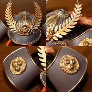 Japanese Samurai Kabuto Helmet Ornament with Stand & Black lacquer Box May Doll6