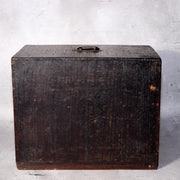 Japanese Antique wooden Kake Suzuribako inkstone box Funa Tansu drawer WBX3344