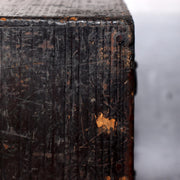 Japanese Antique wooden Kake Suzuribako inkstone box Funa Tansu drawer WBX33419