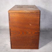 Japanese Vintage Wooden Sewing Box Haribako Tansu Chest Drawers Craft Storage3