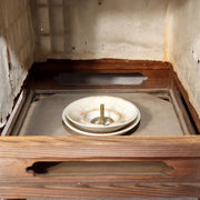 Japanese Wooden Lantern Toro Shinto Shrine Temple Cedar WO48411