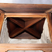 Japanese Wooden Lantern Toro Shinto Shrine Temple Cedar WO48416