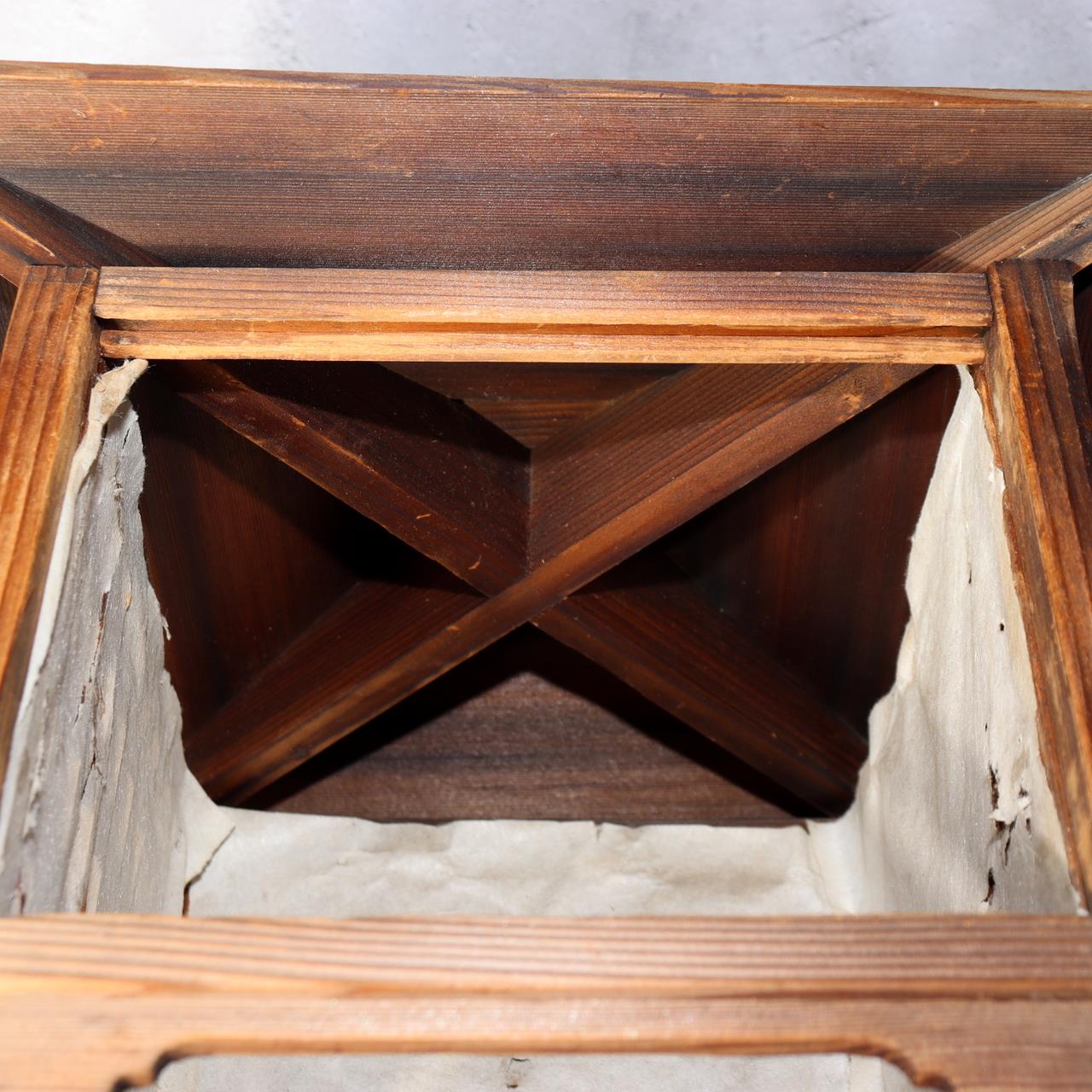 Japanese Wooden Lantern Toro Shinto Shrine Temple Cedar WO48416