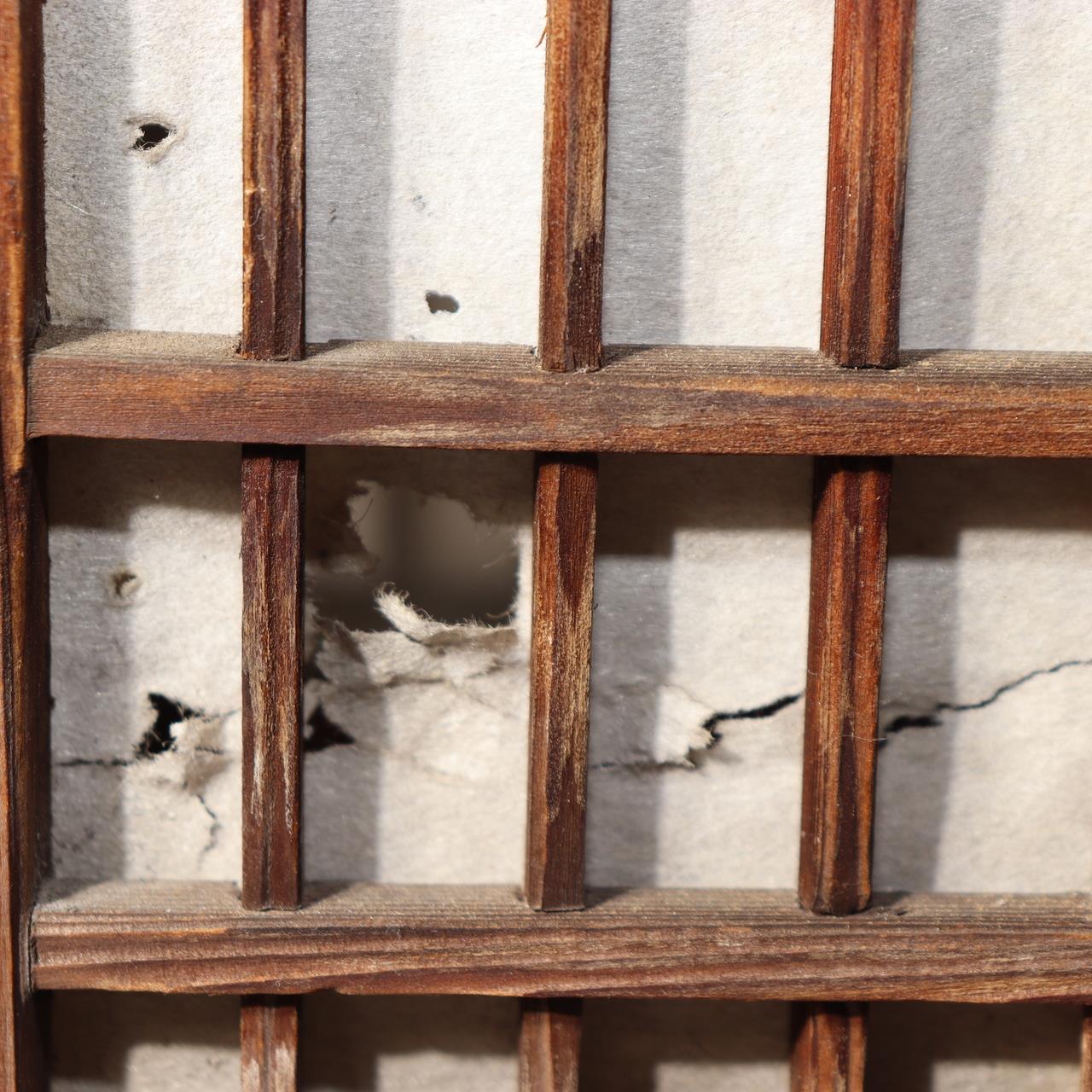 Japanese Wooden Lantern Toro Shinto Shrine Temple Cedar WO48418