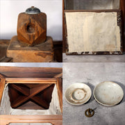 Japanese Wooden Lantern Toro Shinto Shrine Temple Cedar WO4848