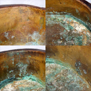 Japanese Wooden Hibachi Brazier Hand-Carved Cat, Lion, Daruma & Noh Mask WO4859