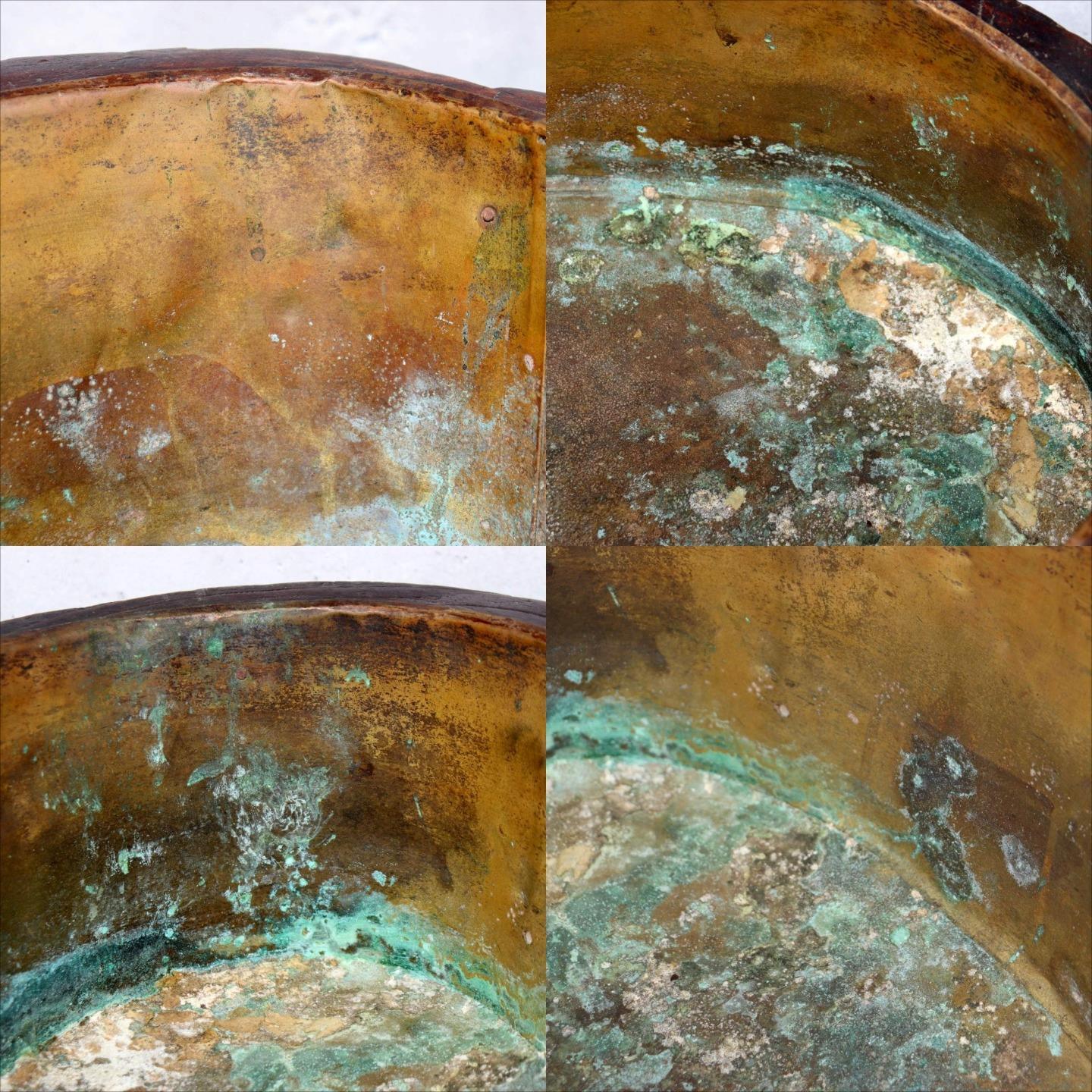 Japanese Wooden Hibachi Brazier Hand-Carved Cat, Lion, Daruma & Noh Mask WO4859