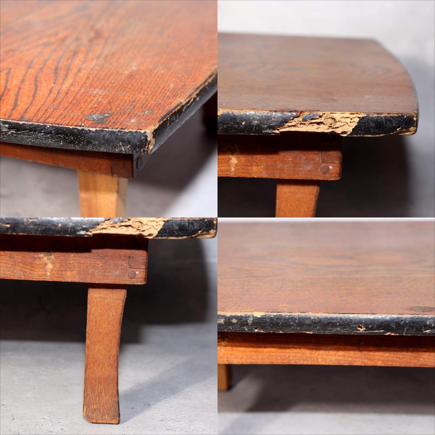 Japanese Wooden Chabudai Foldable Low Table Traditional Japan Furniture WO4867