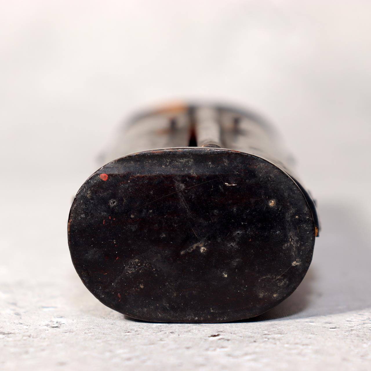 Japanese Wooden Amitabha Buddha Statue Amida Nyorai Zushi WB1984