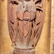 Japanese Wooden Amitabha Buddha Statue Amida Nyorai Zushi WB19814