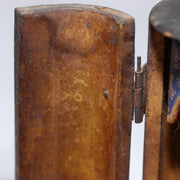 Japanese Wooden Amitabha Buddha Statue Amida Nyorai Zushi WB19815