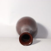 Japanese Vintage Cast Bronze Flower Vase Koshiyama Osaka Shobido Signed BV659-13