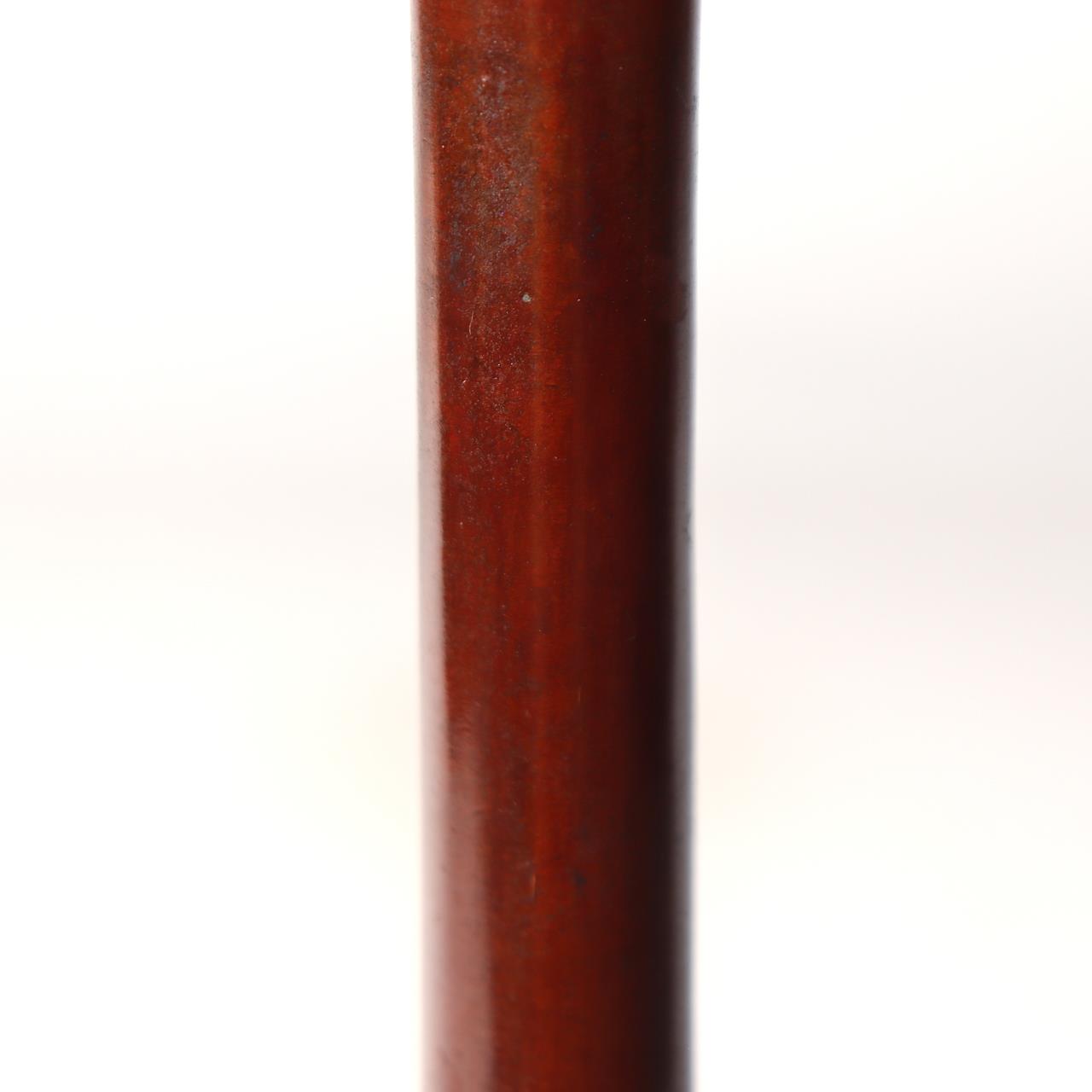 Japanese Vintage Cast Bronze Flower Vase Koshiyama Osaka Shobido Signed BV659-18