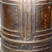 Japanese Antique Bronze Temple Bell Shinto Buddhist Taisho Period Shrine Suzu20