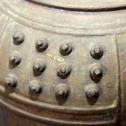 Japanese Antique Bronze Temple Bell Shinto Buddhist Taisho Period Shrine Suzu21