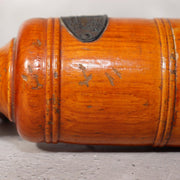 Japanese Vintage Wooden Hand Crank Tool Manual Massager Showa Era Craft VG41010