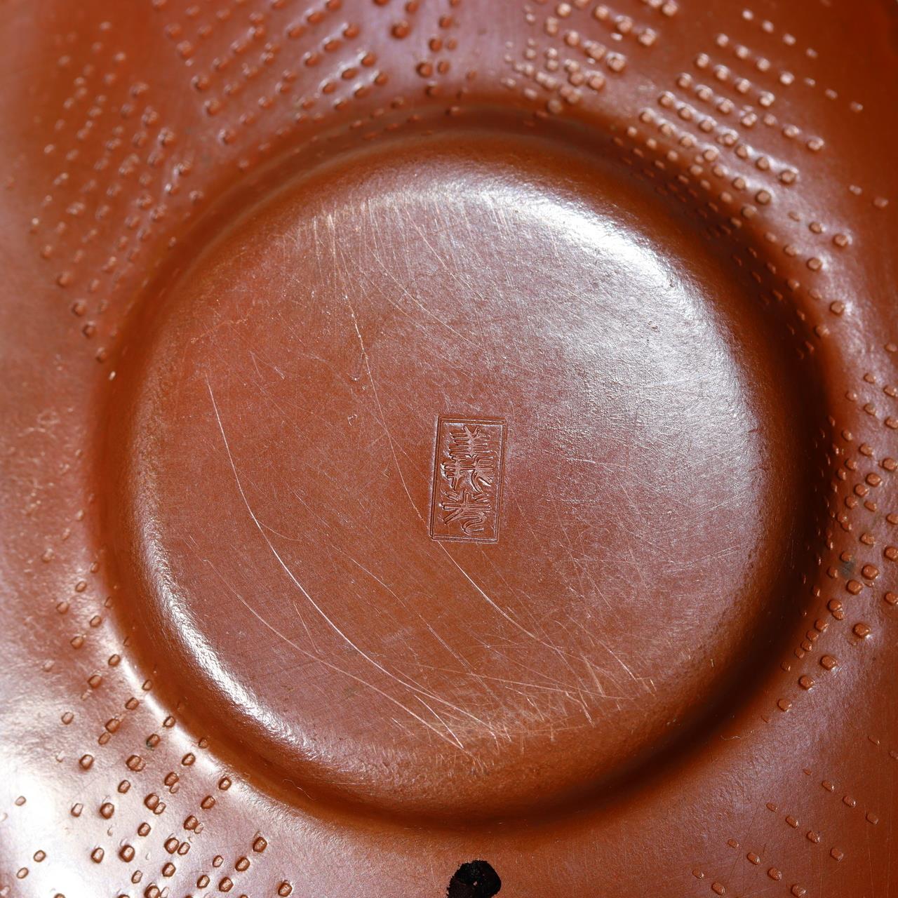 Japanese Bronze Silver Leaf Plates by Yoshimitsu Nishimura Takaoka doki w box8