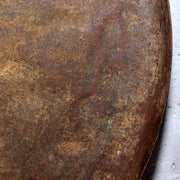 Japanese Antique Iron Gong (Dora)  Signed Ritual Mallet Yamagata Nanyo Kisshoten12