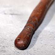 Japanese Antique Iron Gong (Dora)  Signed Ritual Mallet Yamagata Nanyo Kisshoten22