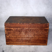 Japanese Antique Large Ritual Prayer Beads Counting Box Juzu Buddhist Set BT2427