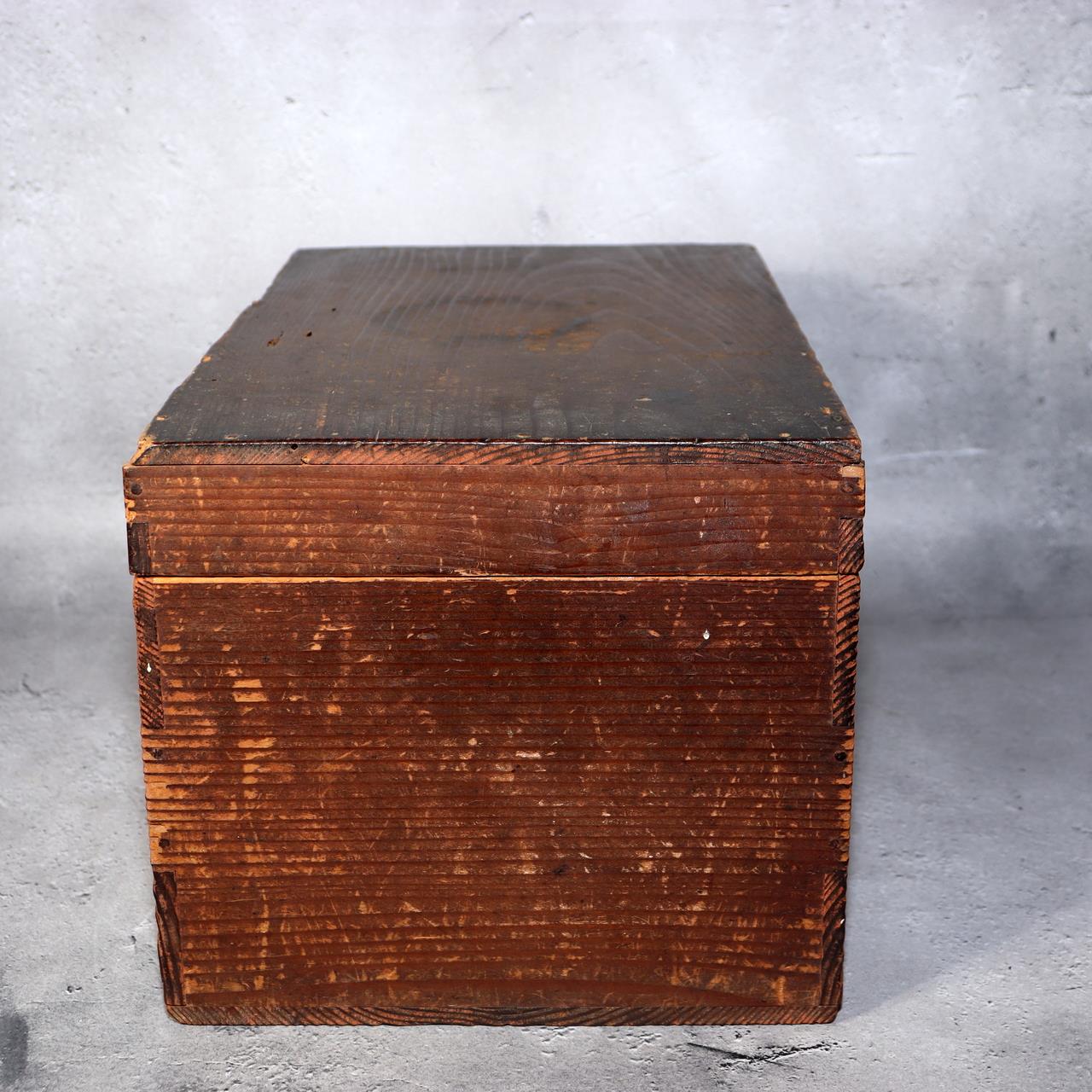 Japanese Antique Large Ritual Prayer Beads Counting Box Juzu Buddhist Set BT24218