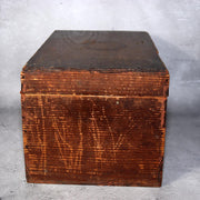 Japanese Antique Large Ritual Prayer Beads Counting Box Juzu Buddhist Set BT24223