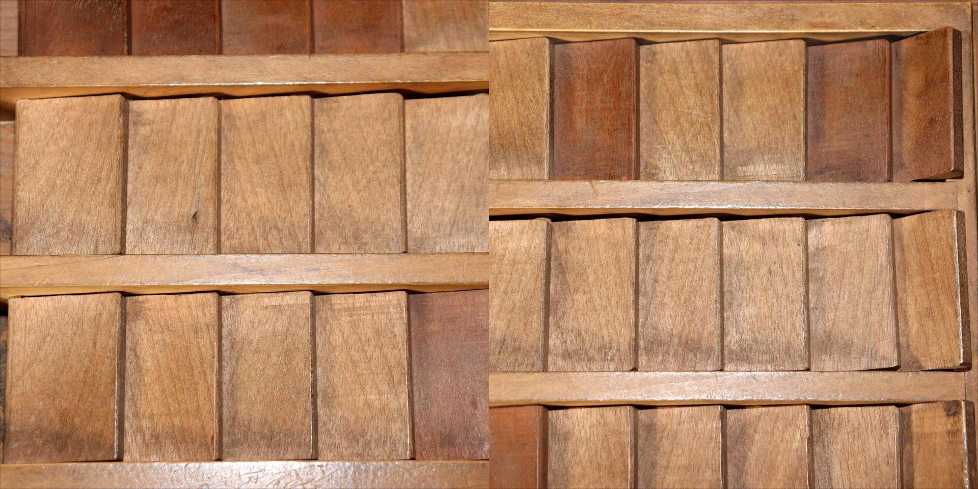 Japanese Antique Large Ritual Prayer Beads Counting Box Juzu Buddhist Set BT2426