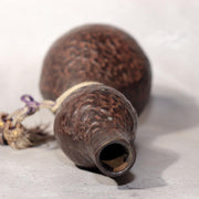 Japanese Bronze Gourd Shaped Vase by Tsunetaro Futagami with Stand Signed4