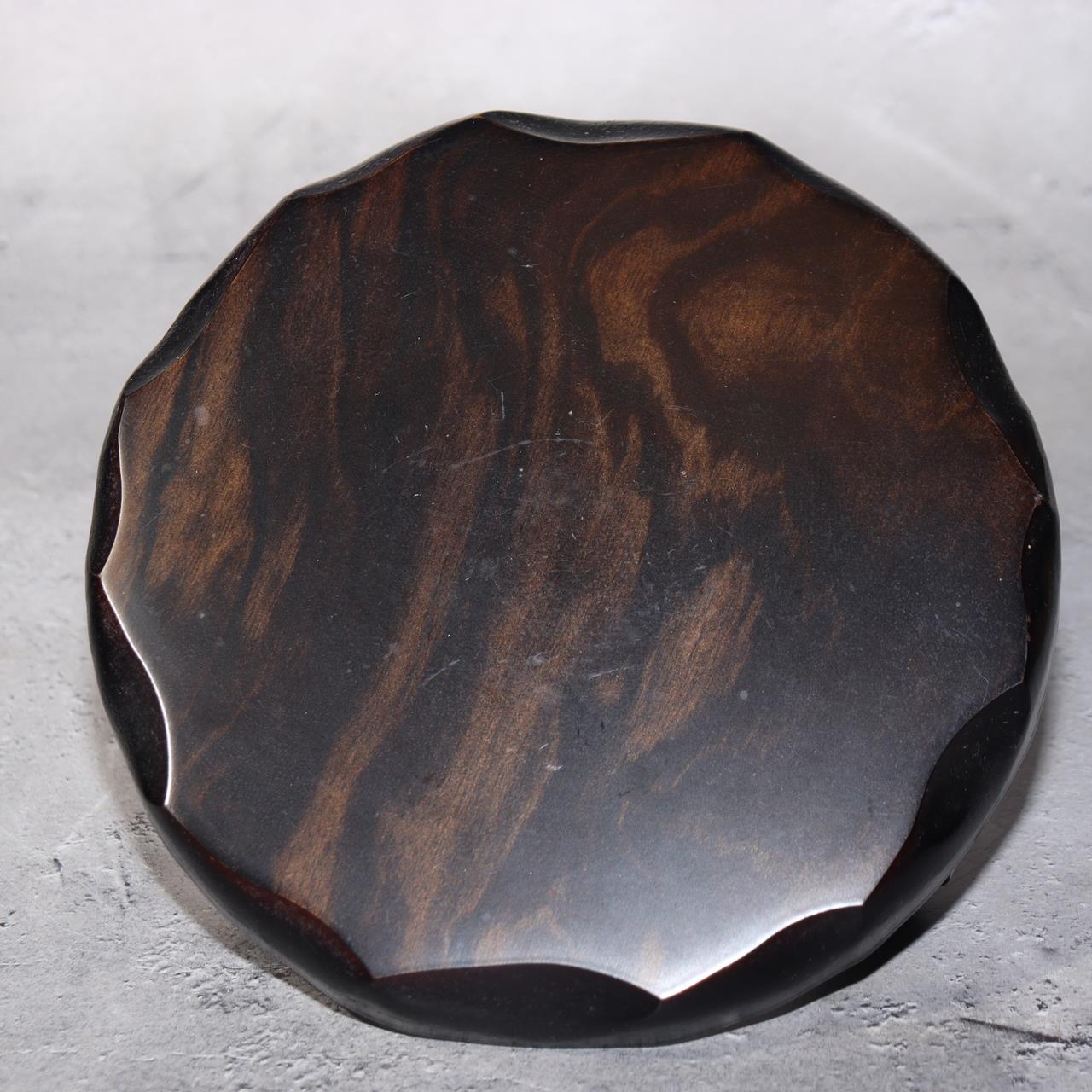 Japanese Bronze Gourd Shaped Vase by Tsunetaro Futagami with Stand Signed19