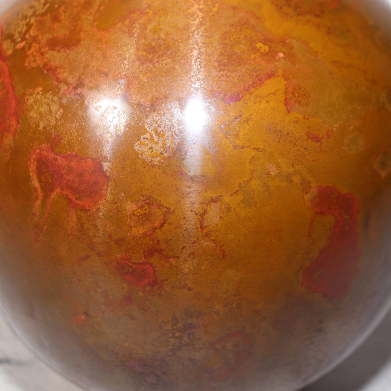 Japanese Bronze Flower Vase by Yoshihisa Hasegawa Signed with Box BV69612