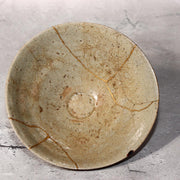 Antique Korean Goryeo Celadon Tea Bowl Kintsugi Repair Small Chawan Joseon5