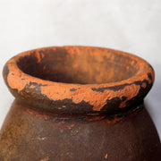 Japanese Antique Takotsubo Octopus Pot Clay Fishing Jar Mingei Folk Art PV2877