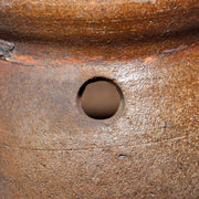 Japanese Antique Takotsubo Octopus Pot Clay Fishing Jar Mingei Folk Art PV28715