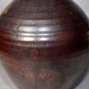 Japanese Seto Ware Vase Pottery Ceramic by Kato Shunto Signed w / Box PV28817