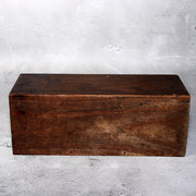 Japanese Antique Wooden Omikuji Fortune Sticks Box Shinto Shrine Temple Mingei5