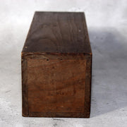 Japanese Antique Wooden Omikuji Fortune Sticks Box Shinto Shrine Temple Mingei14