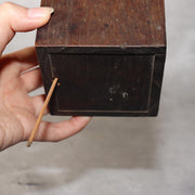 Japanese Antique Wooden Omikuji Fortune Sticks Box Shinto Shrine Temple Mingei2