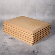 Japanese Wooden Flat Plates 12pc Set  Cedar Grain Serving Boards Sushi Kaiseki6