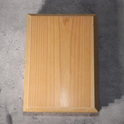 Japanese Wooden Flat Plates 12pc Set  Cedar Grain Serving Boards Sushi Kaiseki8