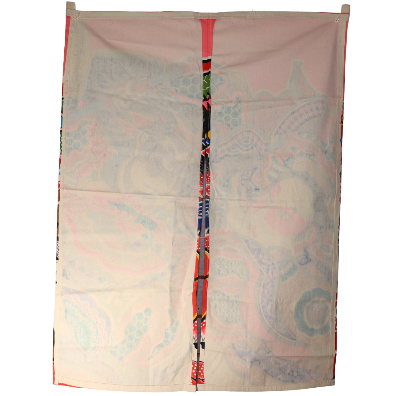 Japanese Noren Curtain Hirosaki Neputa Festival Samurai Art Tapestry Decor1