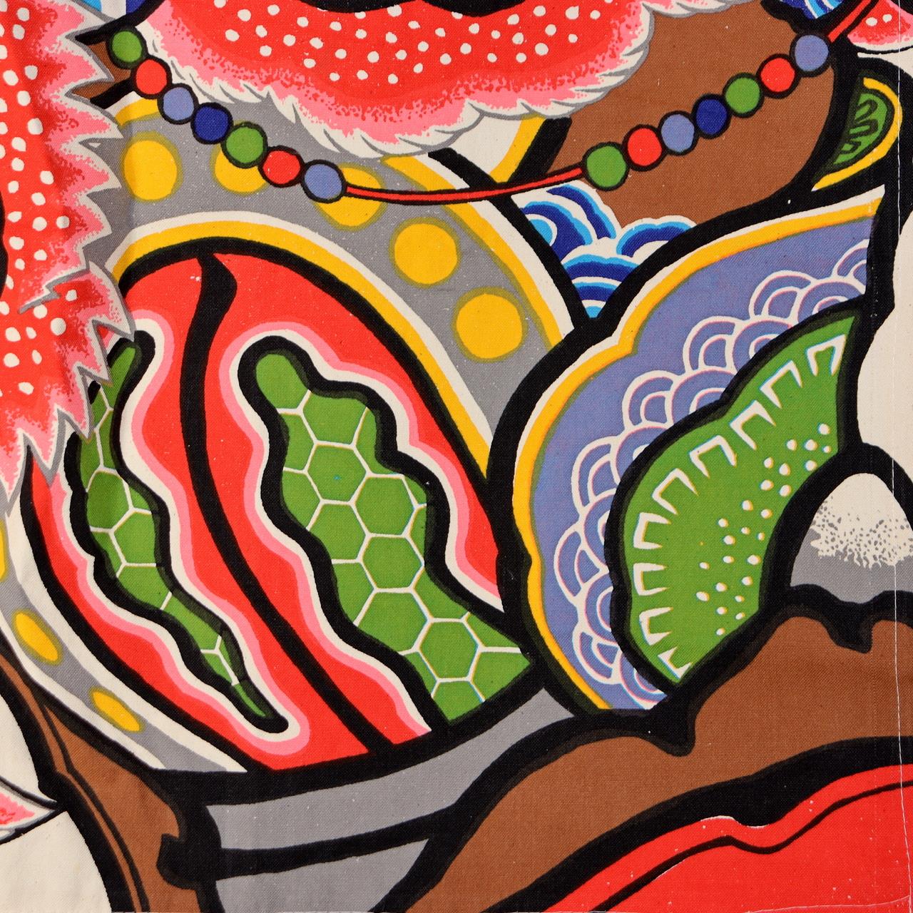 Japanese Noren Curtain Hirosaki Neputa Festival Samurai Art Tapestry Decor4