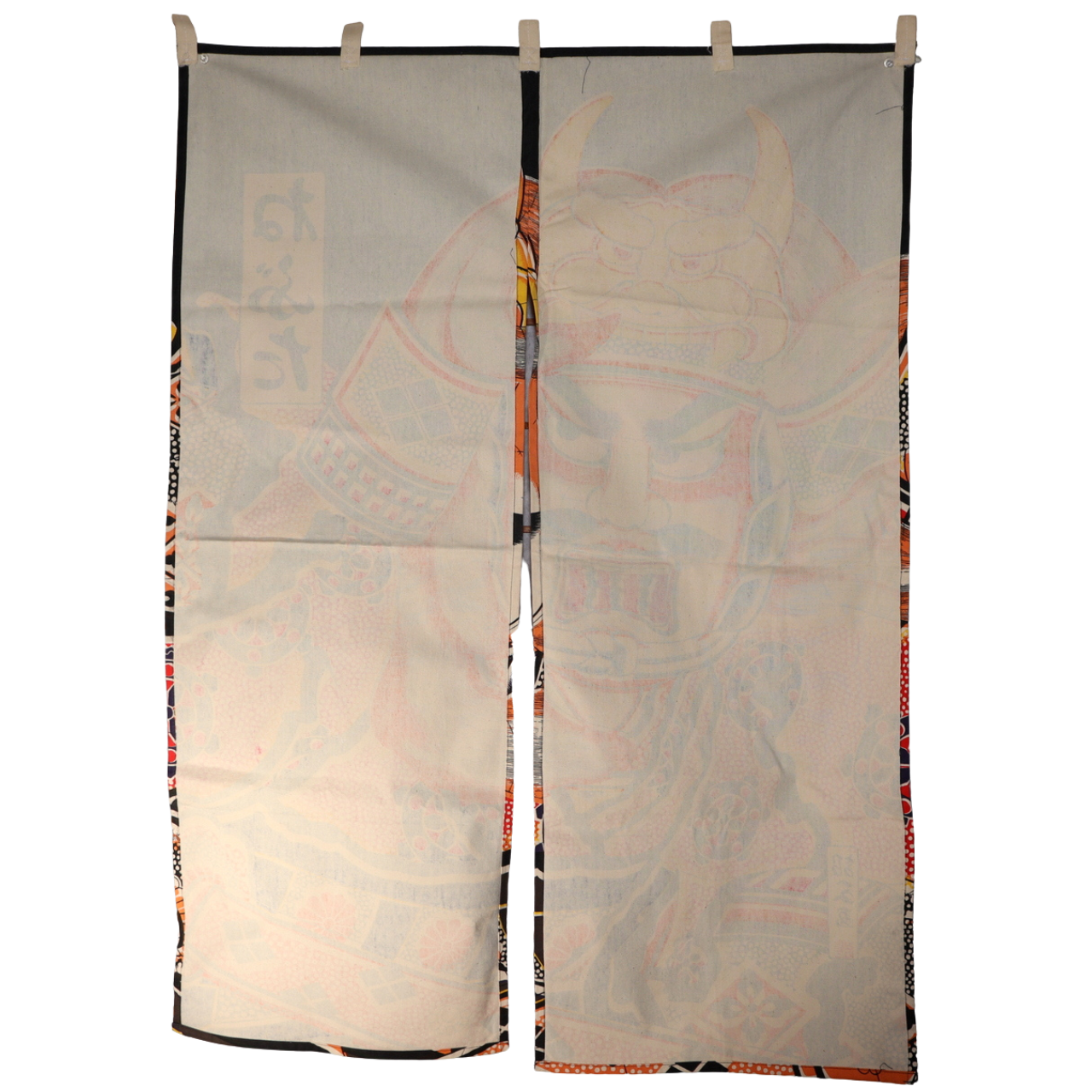 Japanese Noren Curtain Aomori Nebuta Festival Samurai Art Tapestry Decor1