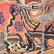 Japanese Noren Curtain Aomori Nebuta Festival Samurai Art Tapestry Decor3