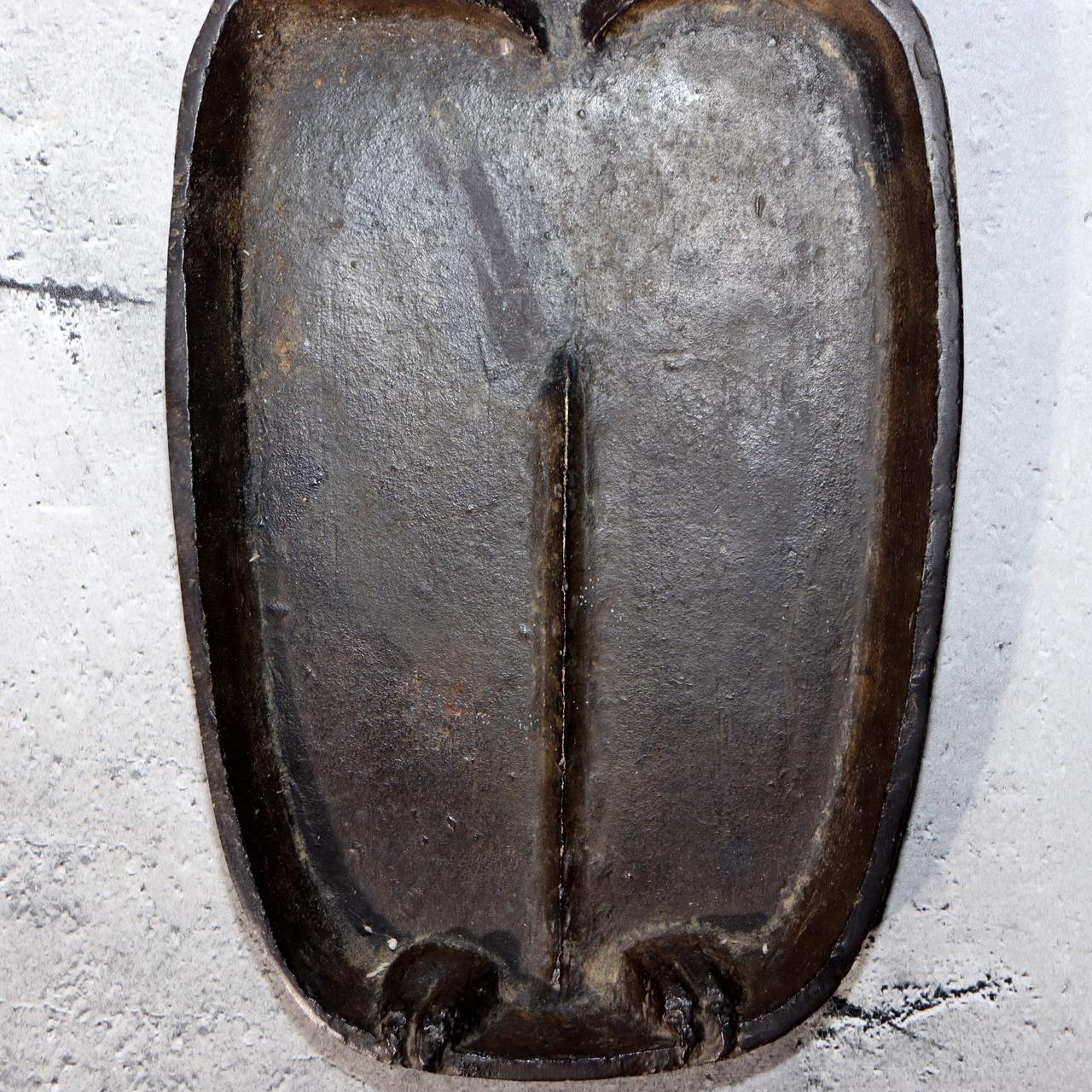 Japanese Bronze Owl Tray Plate Kojima Hiromu Signed Art Lucky Bird BOS9835